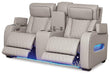 Boyington Power Reclining Loveseat with Console - Home Discount Furniture - NJ-linden