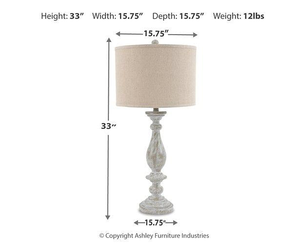 Bernadate Table Lamp (Set of 2) - Home Discount Furniture - NJ-linden