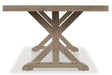 Beachcroft Dining Table with Umbrella Option - Home Discount Furniture - NJ-linden