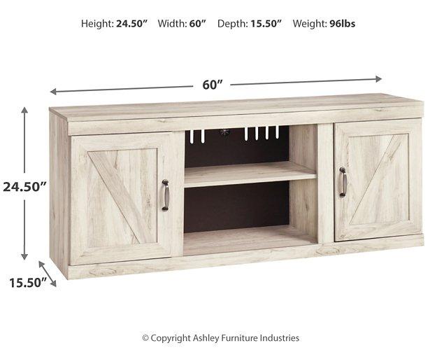 Bellaby TV Stand with Electric Fireplace - Home Discount Furniture - NJ-linden