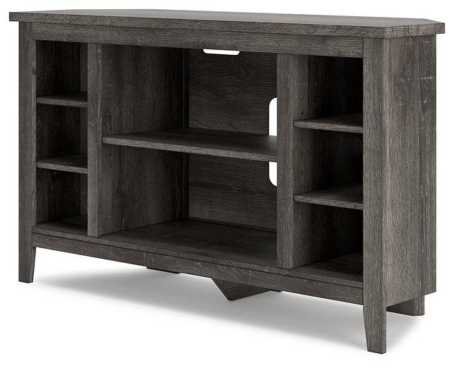 Arlenbry Corner TV Stand with Electric Fireplace - Home Discount Furniture - NJ-linden