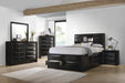 Briana Eastern King Platform Storage Bed Black - Home Discount Furniture - NJ-linden