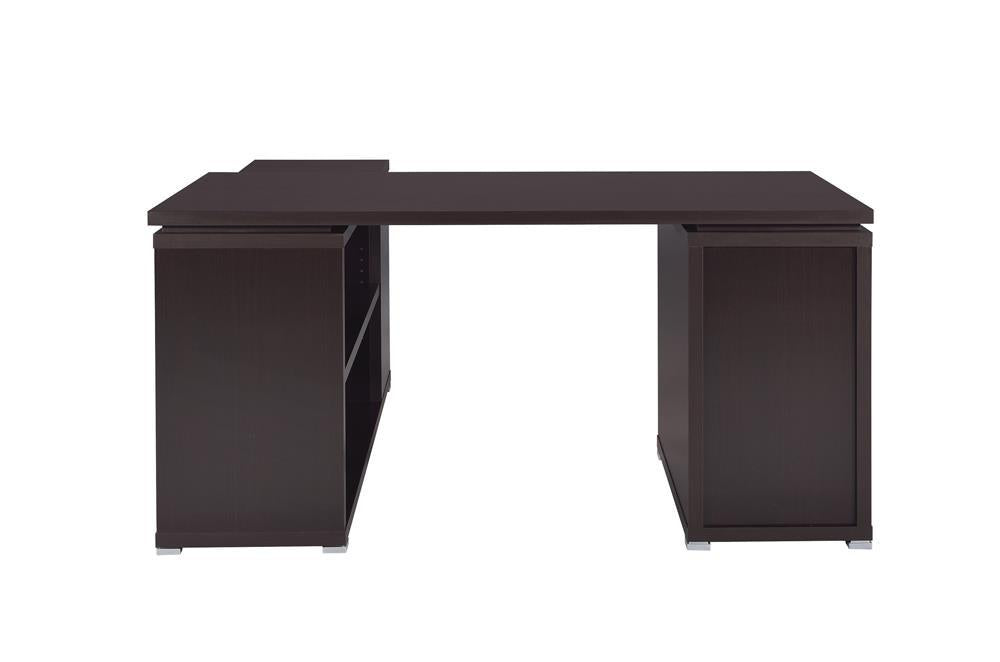 Yvette L-shape Office Desk - Home Discount Furniture - NJ-linden