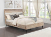 Marlow Queen Platform Bed Rough Sawn Multi - Home Discount Furniture - NJ-linden