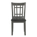 Lavon Padded Dining Side Chairs Medium Grey and Black (Set of 2) - Home Discount Furniture - NJ-linden