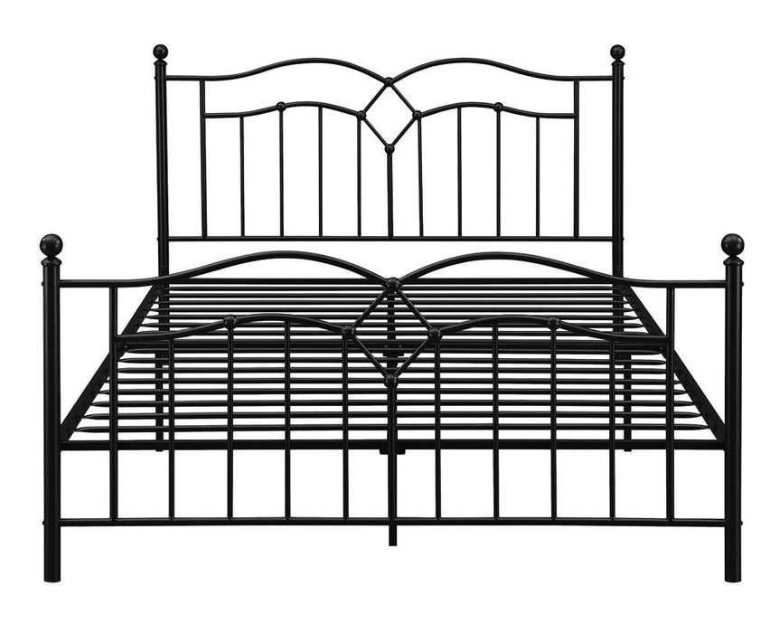 Klossen Queen Platform Bed Black - Home Discount Furniture - NJ-linden