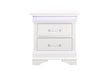 CHARLIE WHITE NIGHTSTAND WITH LED image