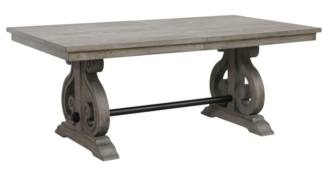 Homelegance Toulon Dining Table in Dark Pewter 5438-96* - Home Discount Furniture - NJ-linden