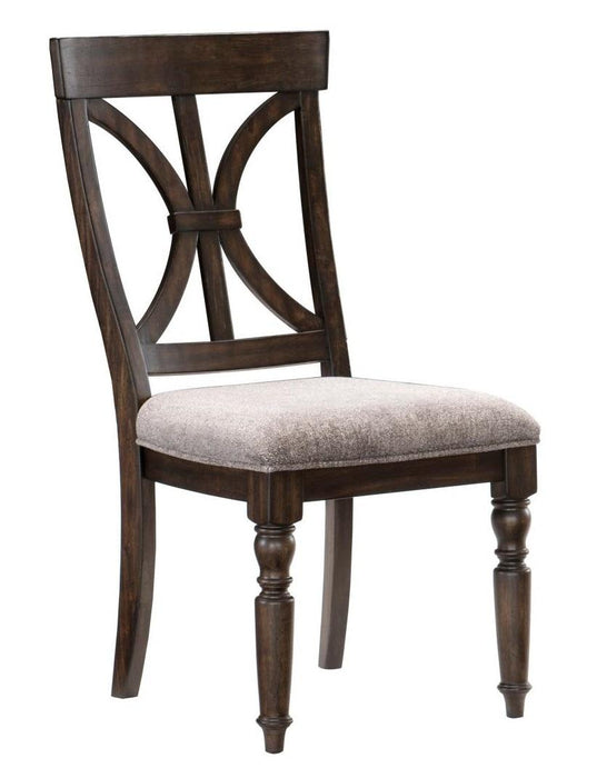 Homelegance Cardano Side Chair in Charcoal (Set of 2) - Home Discount Furniture - NJ-linden