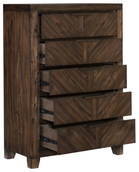 Homelegance Parnell Chest in Rustic Cherry 1648-9 - Home Discount Furniture - NJ-linden