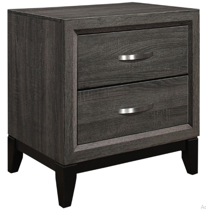 Homelegance Davi Nightstand in Gray 1645-4 - Home Discount Furniture - NJ-linden