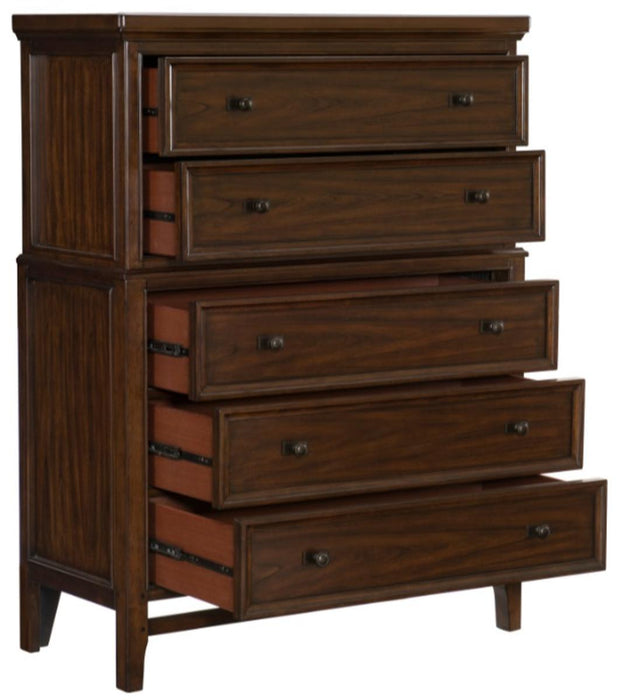 Homelegance Frazier Chest in Dark Cherry 1649-9 - Home Discount Furniture - NJ-linden