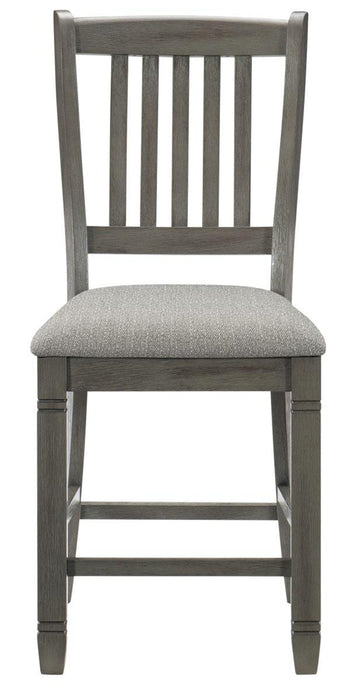 Homelegance Granby Counter Height Chair in Antique Gray (Set of 2) 5627GY-24 - Home Discount Furniture - NJ-linden