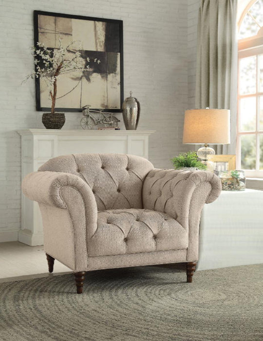 Homelegance Furniture St. Claire Chair in Brown 8469-1 - Home Discount Furniture - NJ-linden