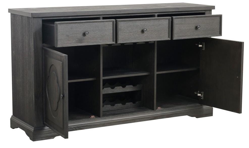 Homelegance Arasina Server in Dark Pewter 5559N-40 - Home Discount Furniture - NJ-linden