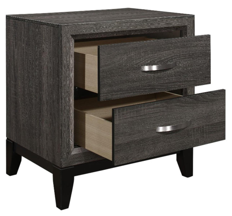 Homelegance Davi Nightstand in Gray 1645-4 - Home Discount Furniture - NJ-linden