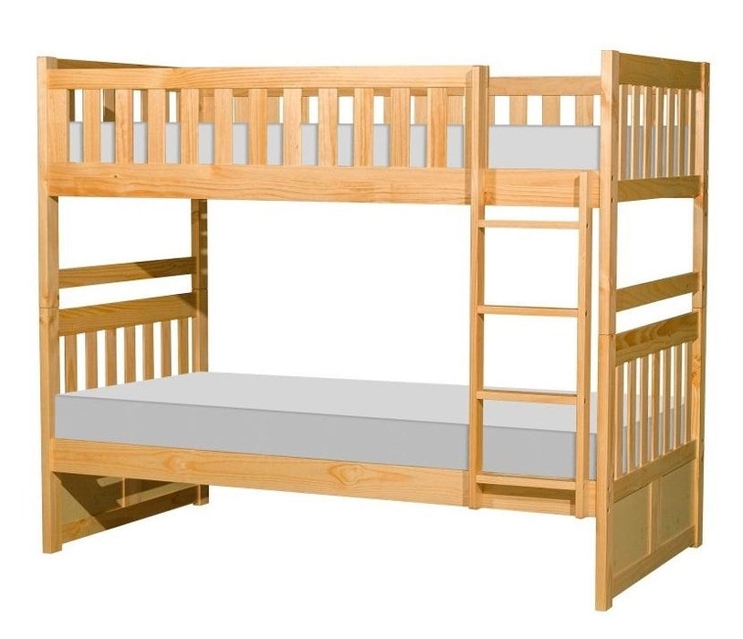 Homelegance Bartly Twin/Twin Bunk Bed in Natural B2043-1* - Home Discount Furniture - NJ-linden