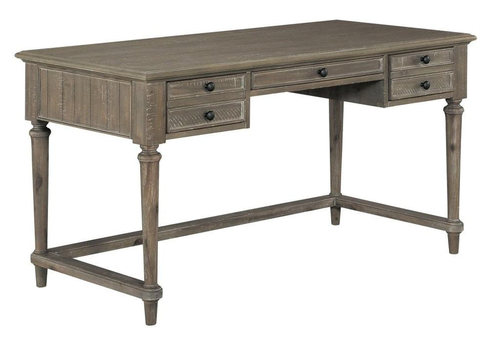 Homelegance Cardano Writing Desk w/ 3 Working Drawers in Brown 1689BR-16 - Home Discount Furniture - NJ-linden