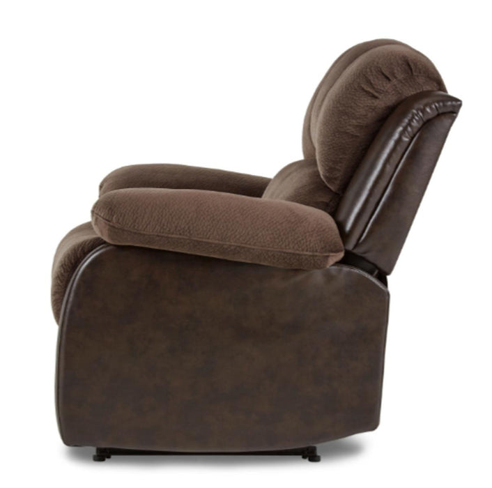 Homelegance Furniture Granley Reclining Chair in Chocolate 9700FCP-1 - Home Discount Furniture - NJ-linden