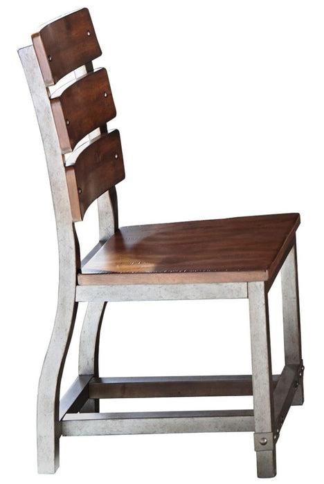 Homelegance Holverson Side Chair in Rustic Brown (Set of 2) - Home Discount Furniture - NJ-linden