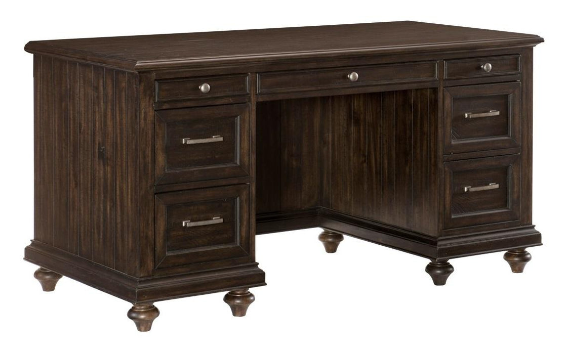 Homelegance Cardano Executive Desk in Charcoal 1689-17 - Home Discount Furniture - NJ-linden