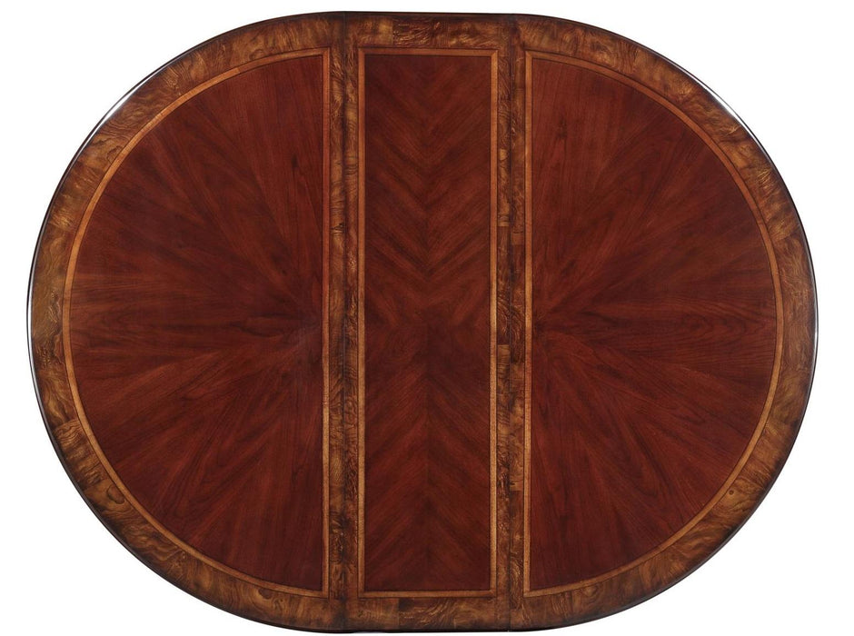 Homelegance Deryn Park Round Dining Table in Dark Cherry 2243-76* - Home Discount Furniture - NJ-linden