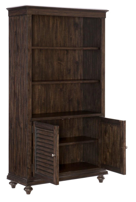 Homelegance Cardano Bookcase in Charcoal 1689-18 - Home Discount Furniture - NJ-linden