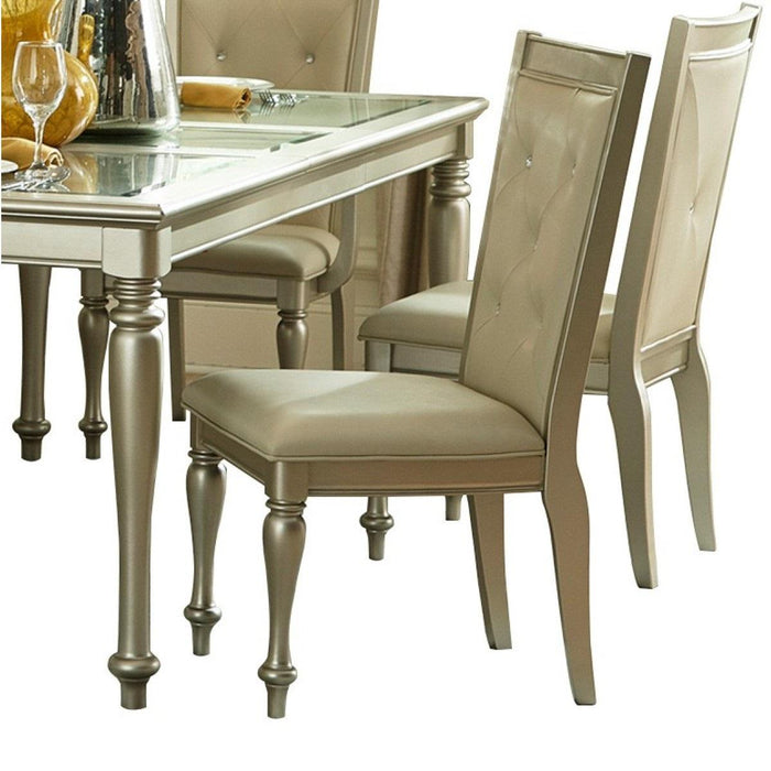 Homelegance Celandine Dining Table in Silver 1928-78NG - Home Discount Furniture - NJ-linden