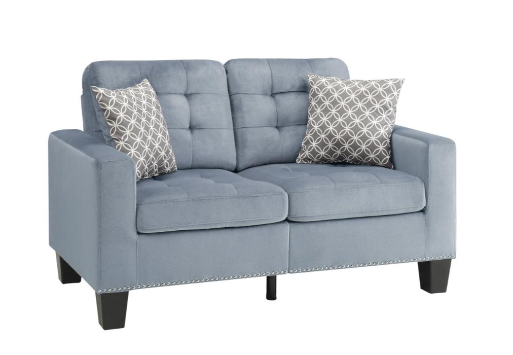 Homelegance Furniture Lantana Loveseat in Gray 9957GY-2 - Home Discount Furniture - NJ-linden