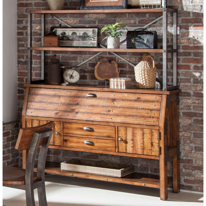 Homelegance Holverson Backer's Back in Rustic Brown 1715-50* - Home Discount Furniture - NJ-linden