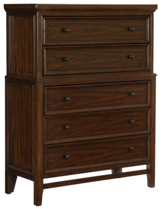 Homelegance Frazier Chest in Dark Cherry 1649-9 - Home Discount Furniture - NJ-linden