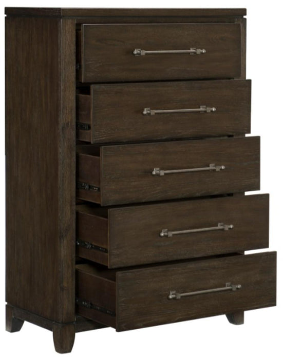 Homelegance Griggs Chest in Dark Brown 1669-9 - Home Discount Furniture - NJ-linden