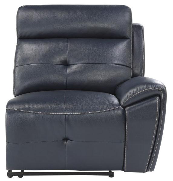 Homelegance Furniture Avenue Right Side Reclining Chair in Navy 9469NVB-RR - Home Discount Furniture - NJ-linden