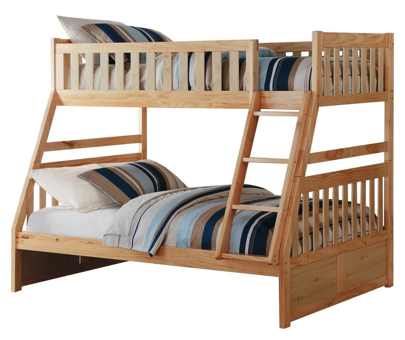 Homelegance Bartly Twin/Full Bunk Bed in Natural B2043TF-1* - Home Discount Furniture - NJ-linden