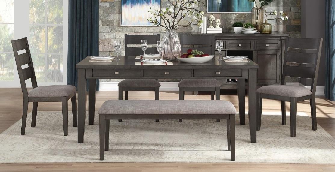 Homelegance Baresford Bench in Gray 5674-13 - Home Discount Furniture - NJ-linden