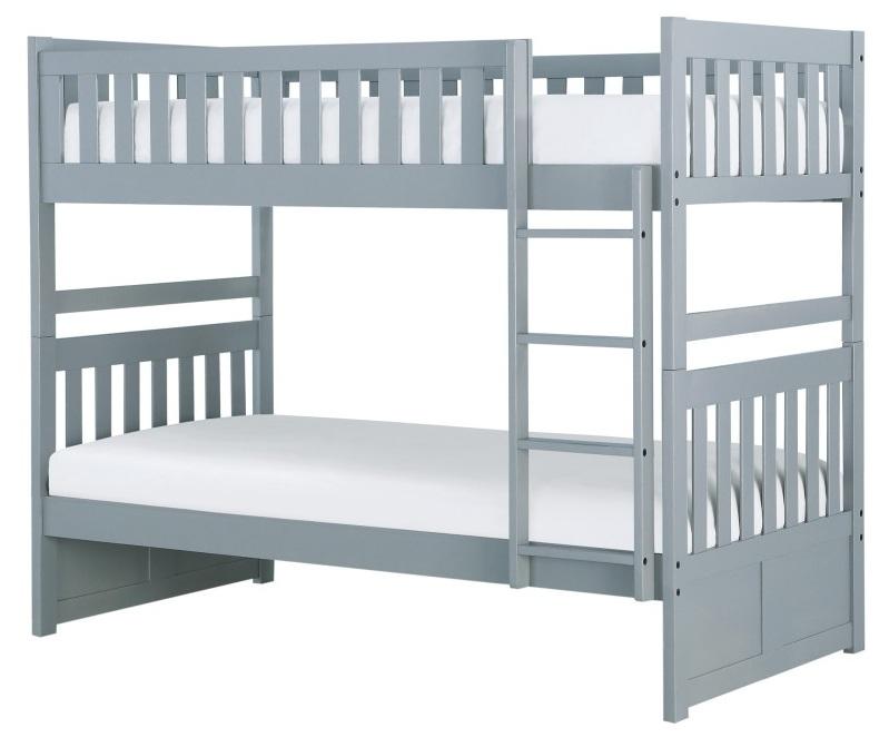 Homelegance Orion Twin/Twin Bunk Bed in Gray B2063-1* - Home Discount Furniture - NJ-linden