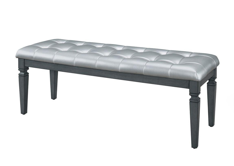 Homelegance Allura Bed Bench in Gray 1916GY-FBH - Home Discount Furniture - NJ-linden