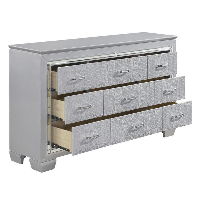 Homelegance Allura Dresser in Silver 1916-5 - Home Discount Furniture - NJ-linden