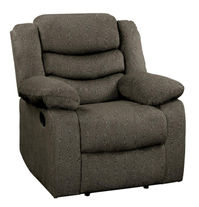 Homelegance Furniture Discus Double Reclining Chair in Brown 9526BR-1 - Home Discount Furniture - NJ-linden