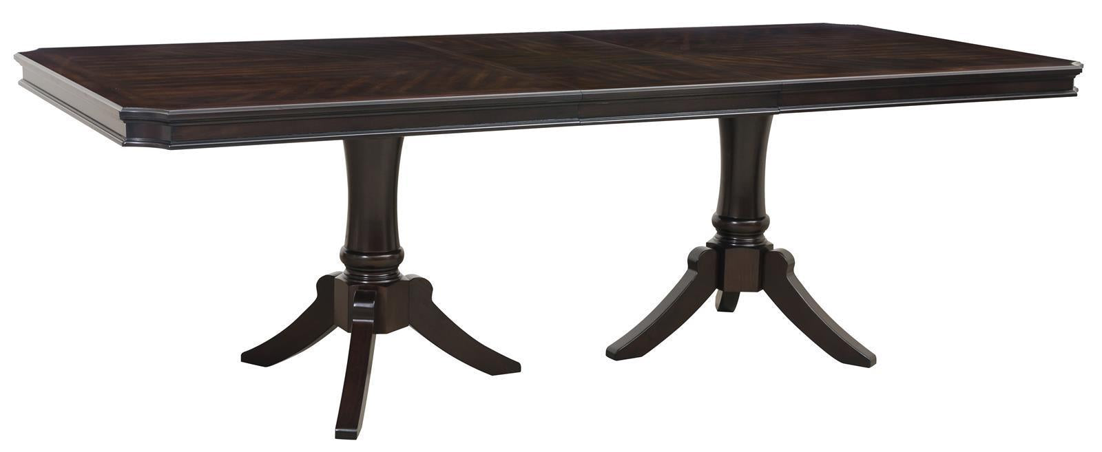 Homelegance Marston Rectangular Dining Table in Dark Cherry 2615DC-96 - Home Discount Furniture - NJ-linden