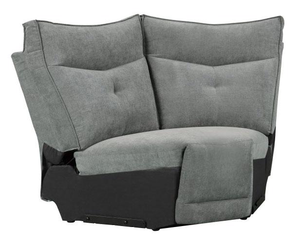 Homelegance Furniture Tesoro Corner Seat in Dark Gray 9509DG-CR - Home Discount Furniture - NJ-linden