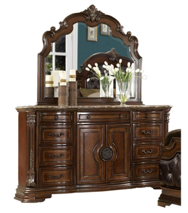 Homelegance Antoinetta Dresser in Warm Cherry 1919-5 - Home Discount Furniture - NJ-linden