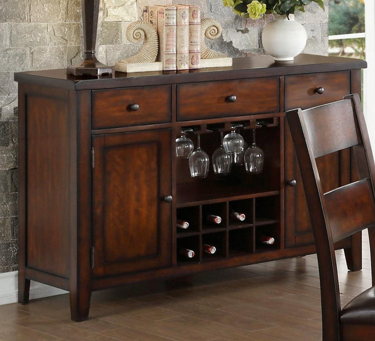 Homelegance Mantello Server in Cherry 5547-40 - Home Discount Furniture - NJ-linden