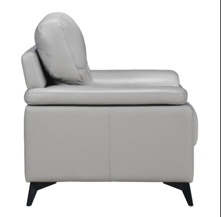 Homelegance Furniture Mischa Chair in Silver Gray 9514SVE-1 - Home Discount Furniture - NJ-linden