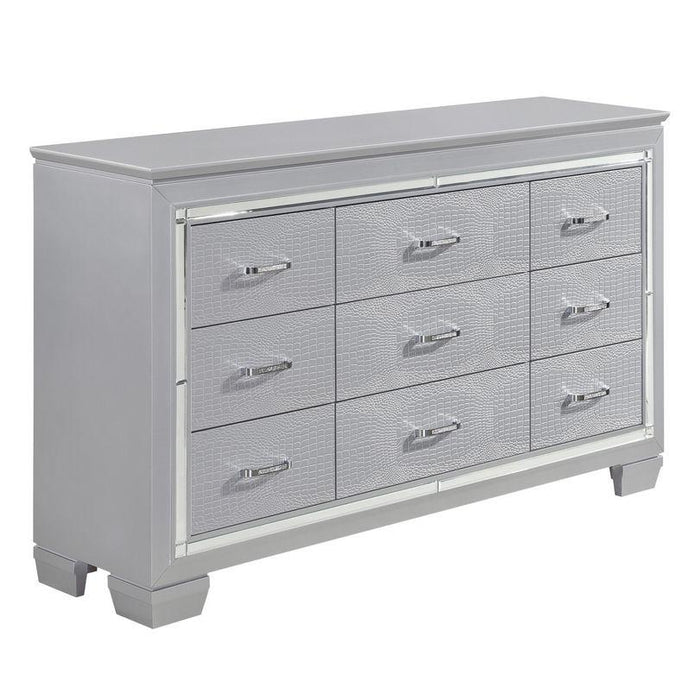 Homelegance Allura Dresser in Silver 1916-5 - Home Discount Furniture - NJ-linden