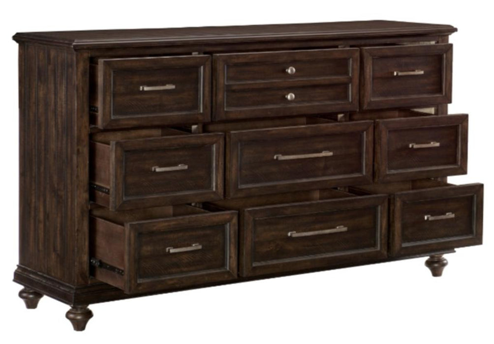 Homelegance Cardona Dresser in Driftwood Charcoal 1689-5 - Home Discount Furniture - NJ-linden