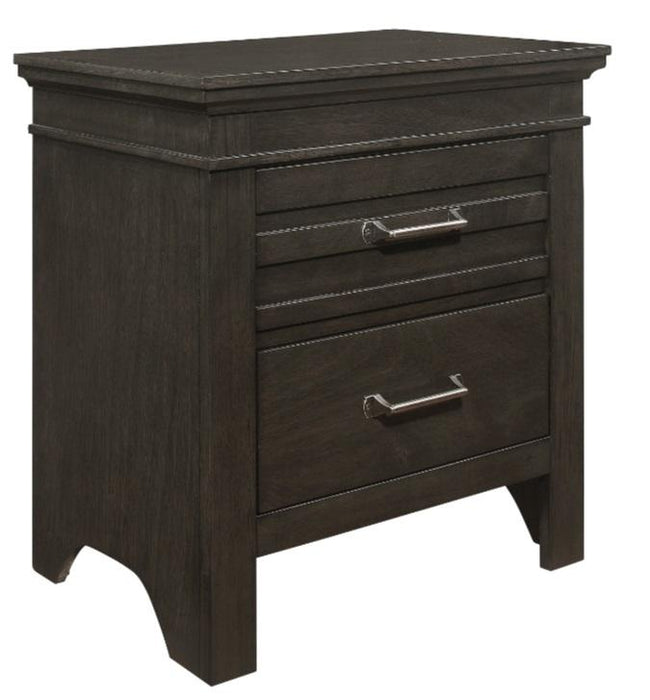 Homelegance Blaire Farm Nightstand in Saddle Brown Wood 1675-4 - Home Discount Furniture - NJ-linden