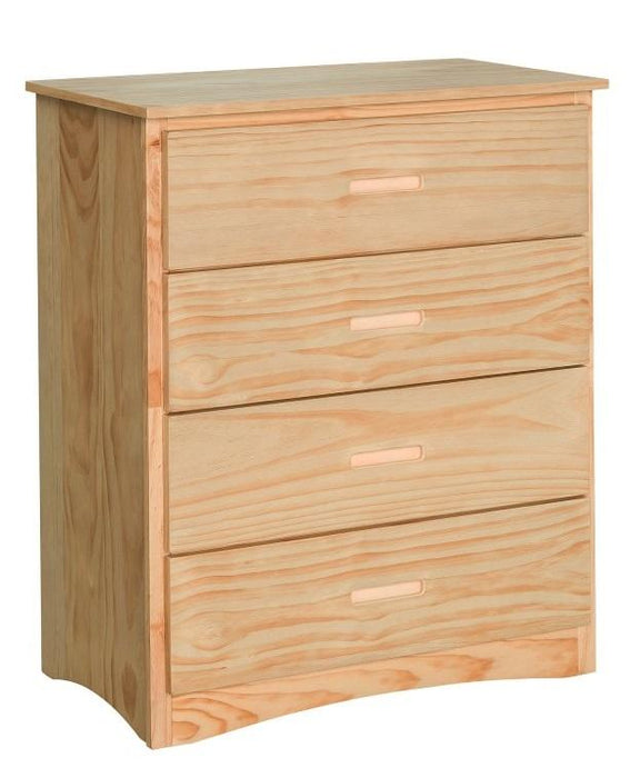 Homelegance Bartly 4 Drawer Chest in Natural B2043-9 - Home Discount Furniture - NJ-linden