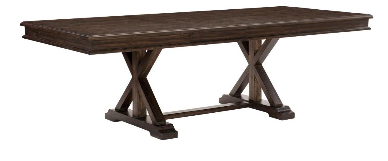 Homelegance Cardano Dining Table in Charcoal 1689-96* - Home Discount Furniture - NJ-linden