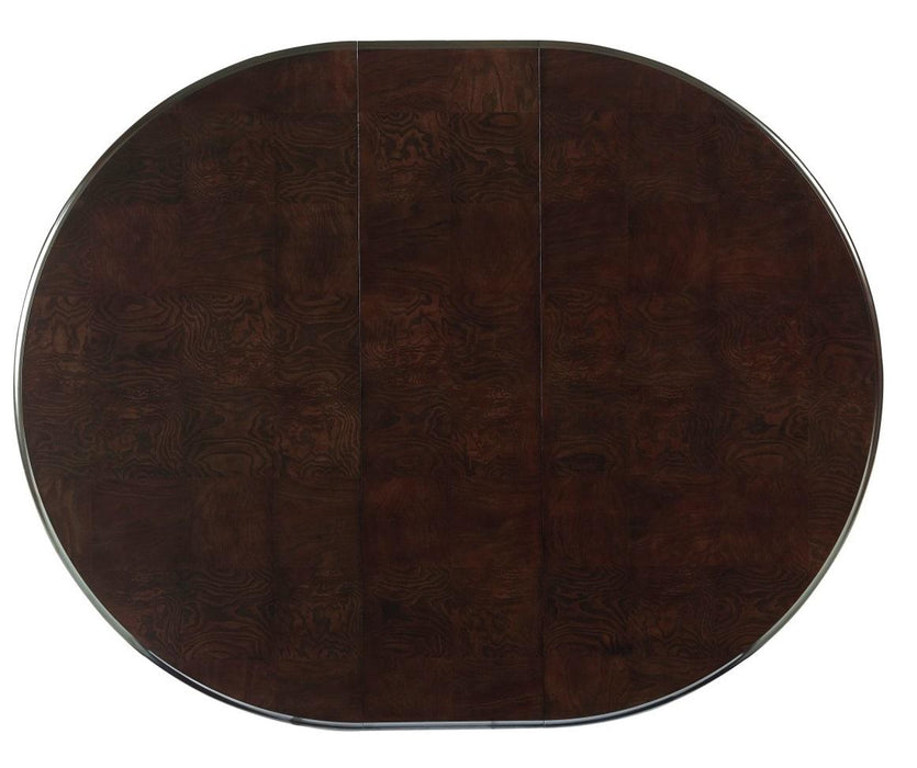 Homelegance Savion Round/Oval Dining Table in Espresso 5494-76* - Home Discount Furniture - NJ-linden